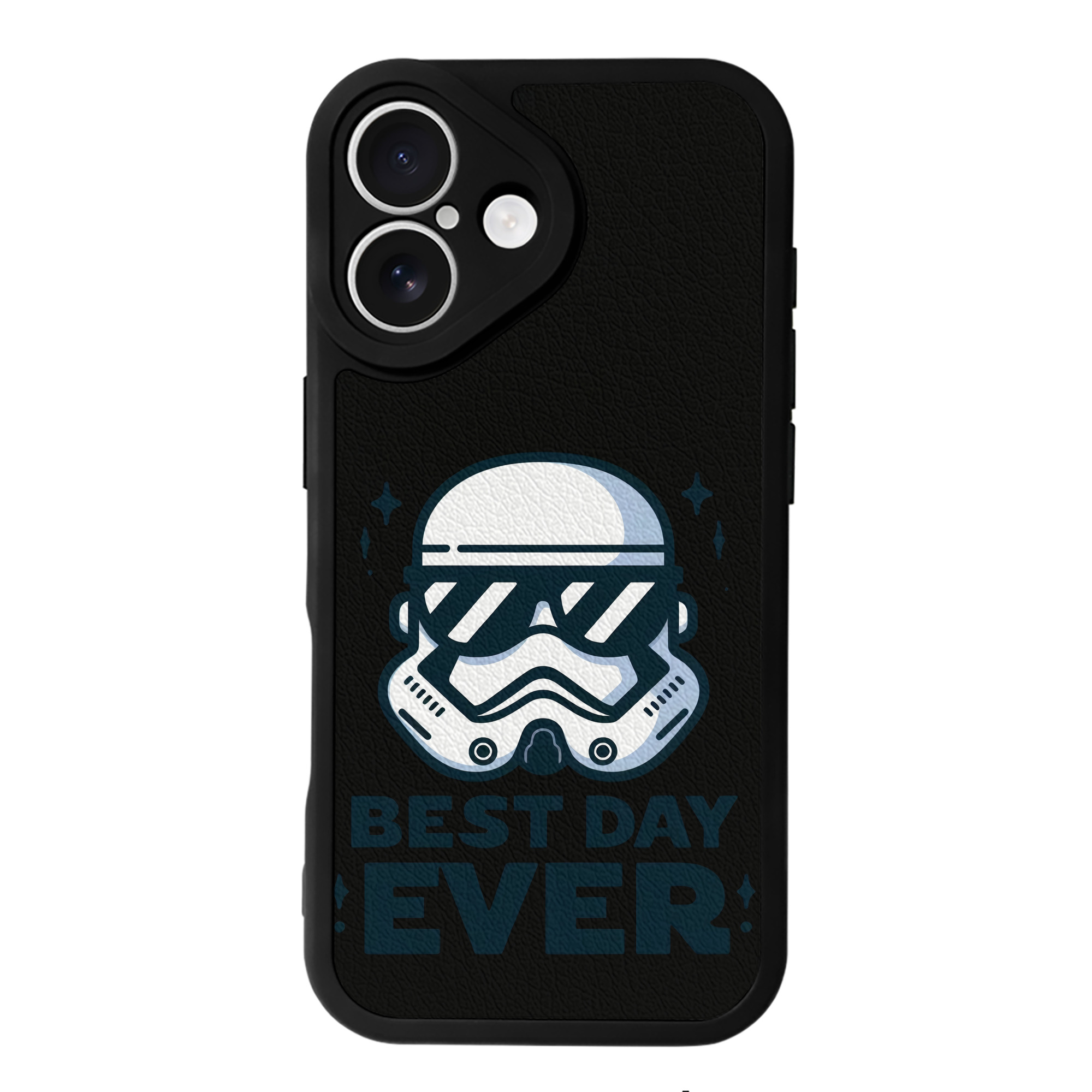 （画像用） スター・ウォーズ Star Wars 【iPhone 16シリーズ対応】シリコンスマホケース（レザー調） 材質：シリコン
